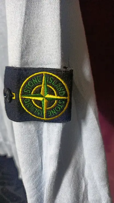 Suéter Stone Island azul claro - miniatura 2