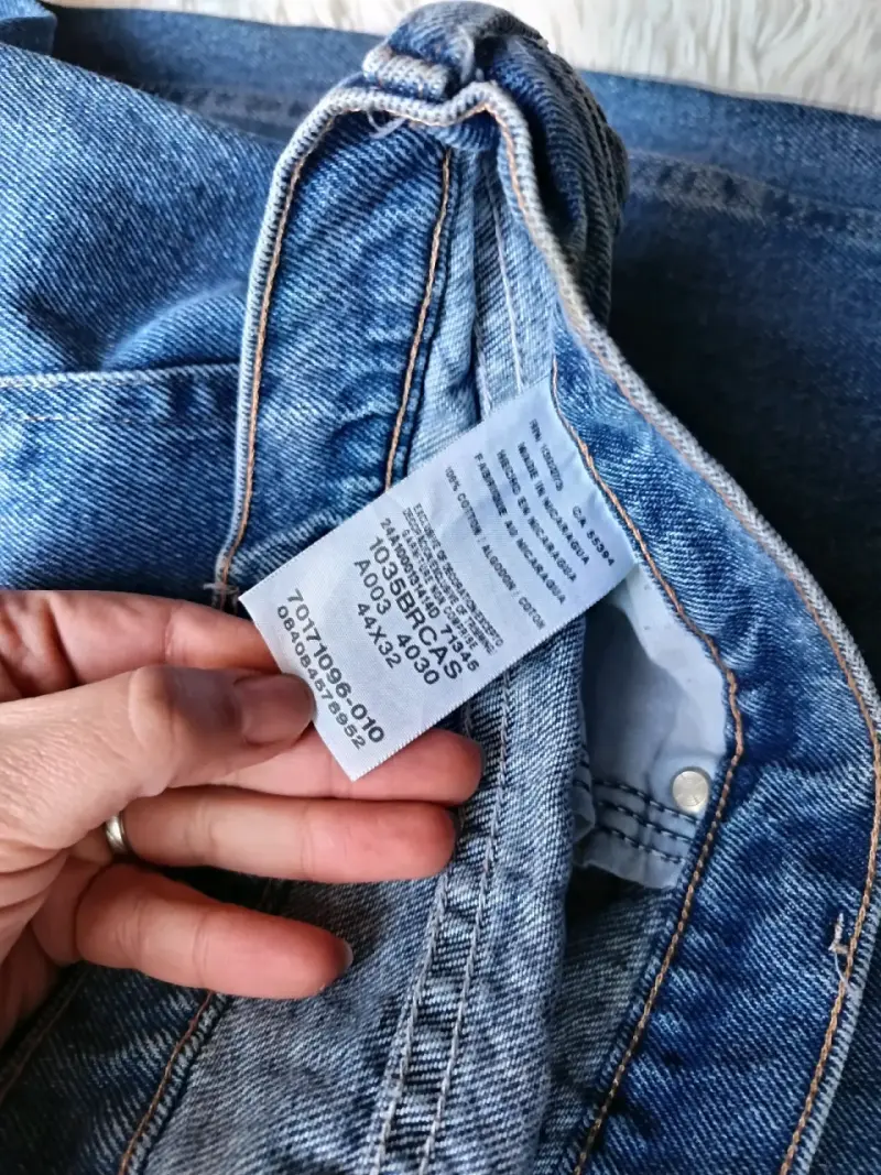 Jeans clásicos azul oscuro para hombre - 4