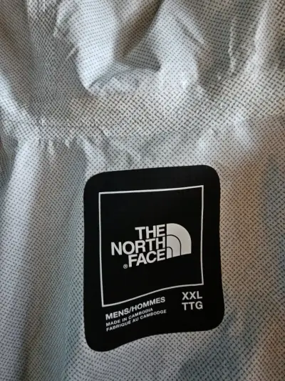 Chaqueta impermeable The North Face negra - miniatura 4