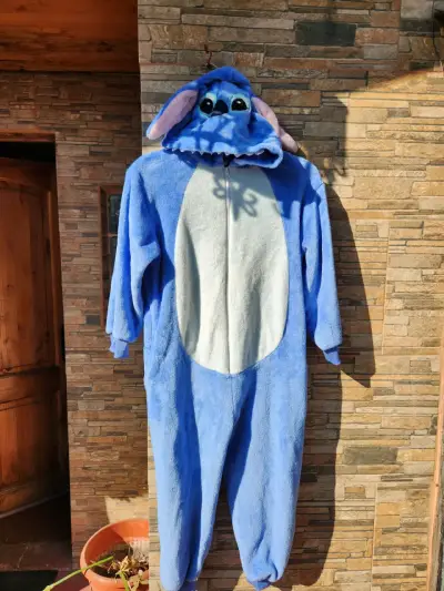 Pijama enterizo azul de polar niño - miniatura 2