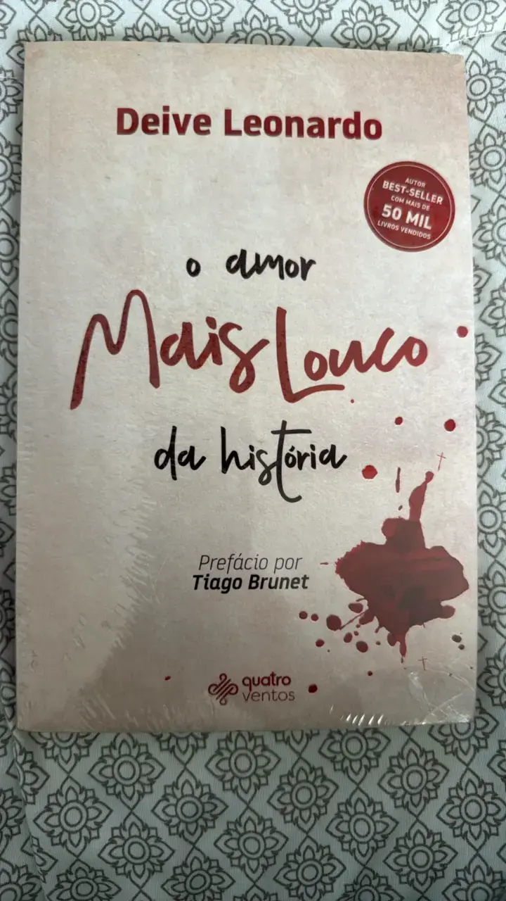 Libro 'O Amor Mais Louco da História' de Deive Leonardo - 1