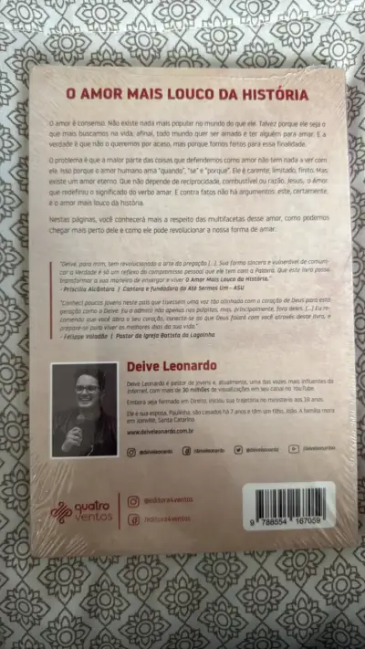 Libro 'O Amor Mais Louco da História' de Deive Leonardo - miniatura 2