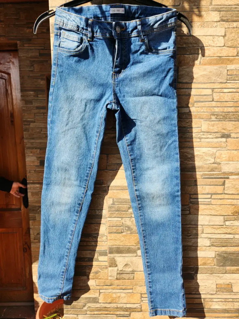 Jeans azul claro para mujer talla 16