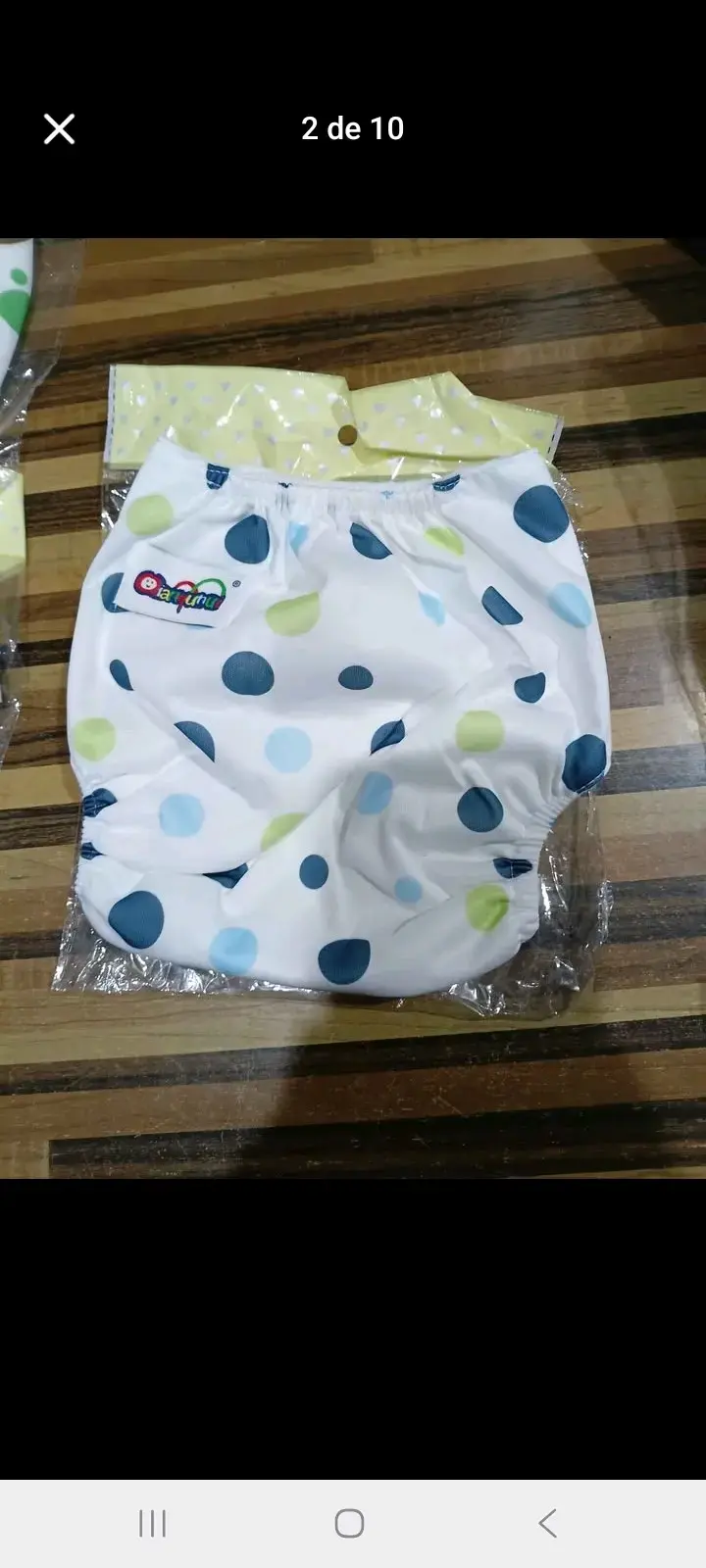 Pañales de tela reutilizables para bebé - 2