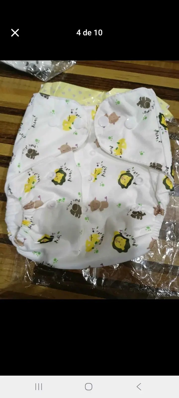 Pañales de tela reutilizables para bebé - 4