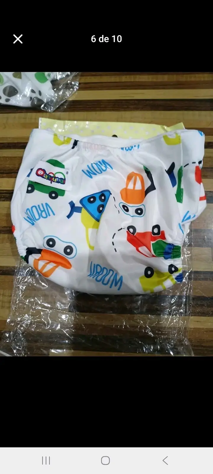 Pañales de tela reutilizables para bebé - 6