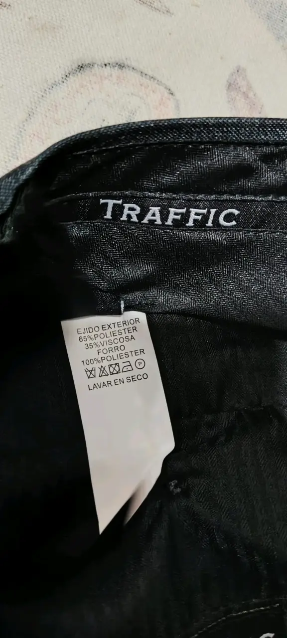 Traje formal azul marino Traffic - 5