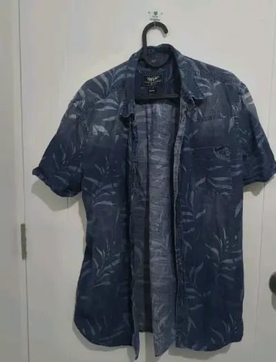 Camisa Massimo azul - miniatura 2
