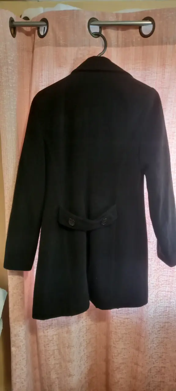 Abrigo negro de mujer SYB Basic - 2
