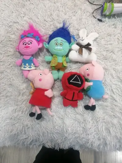 Lote de 28 peluches variados en buen estado - miniatura 4