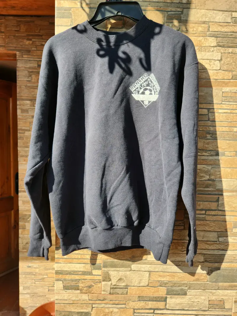 Polerón negro con logo Rancho Cienega - 1