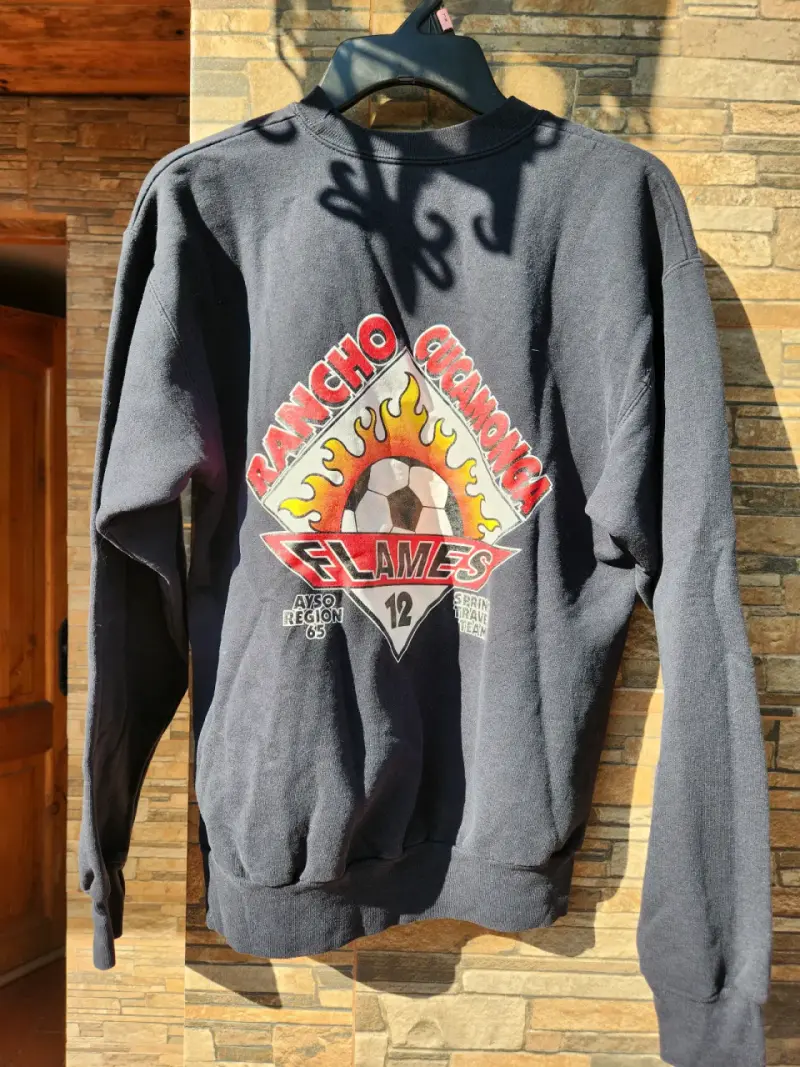 Polerón negro con logo Rancho Cienega - 2