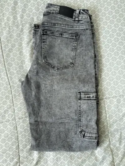 Jeans  gris mujer talla Sybilla - miniatura 1