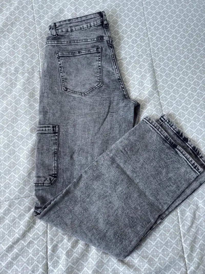 Jeans gris mujer talla Sybilla - 2