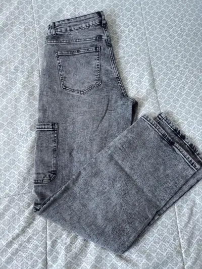 Jeans  gris mujer talla Sybilla - miniatura 2