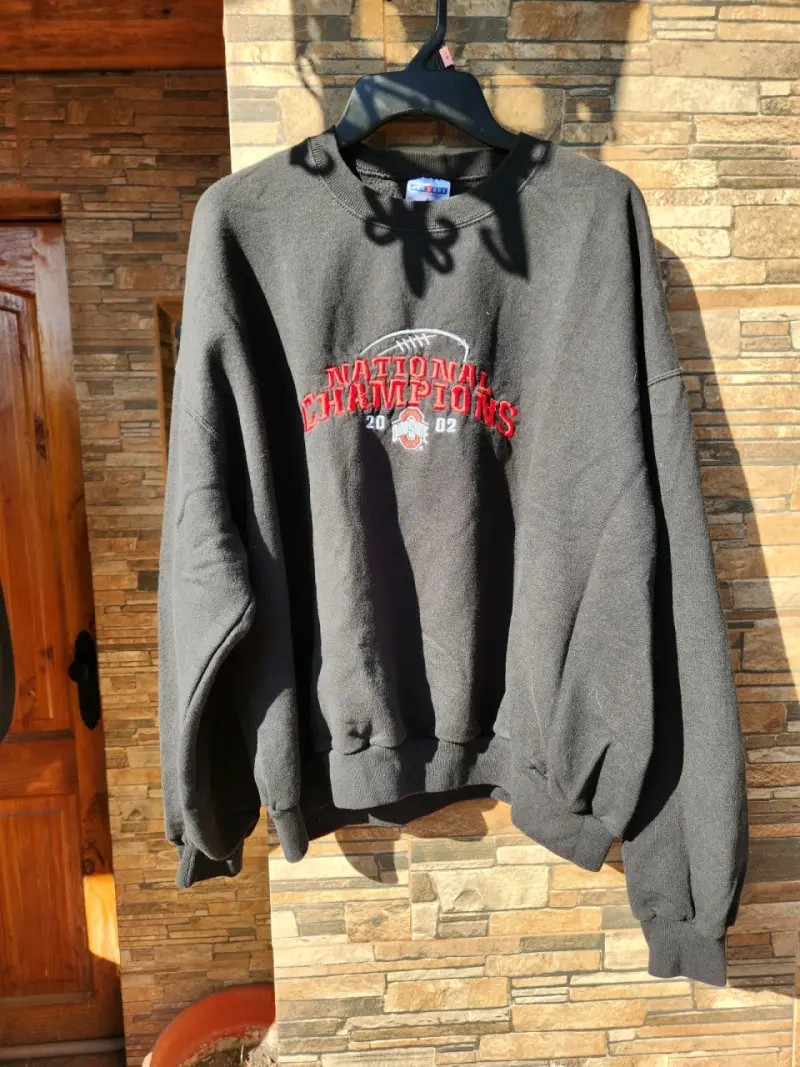 Polerón gris National Champions 2002 - 1