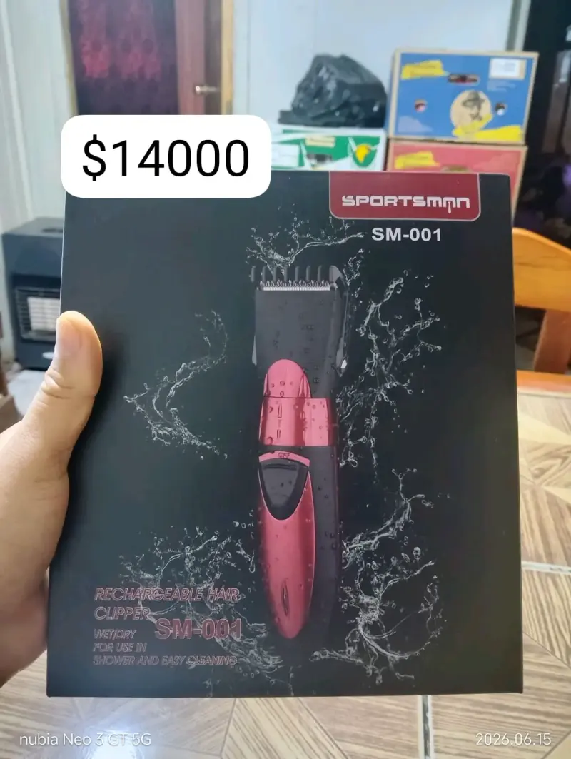 Cortadora de cabello recargable Sportsman SM-001 - 1