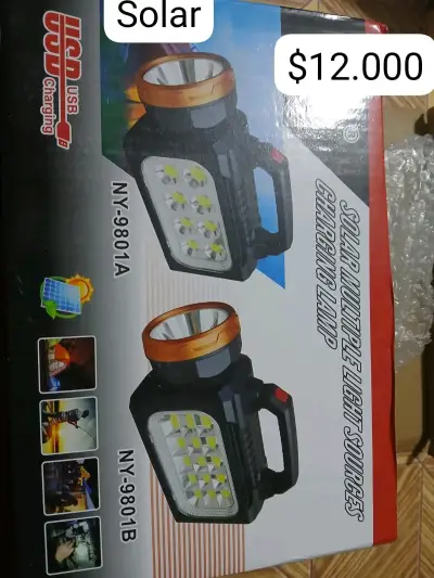 Linterna LED recargable USB portátil - miniatura 3