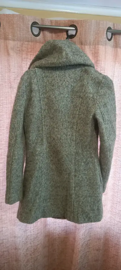 Abrigo gris con capucha Umbrale Woman - miniatura 2