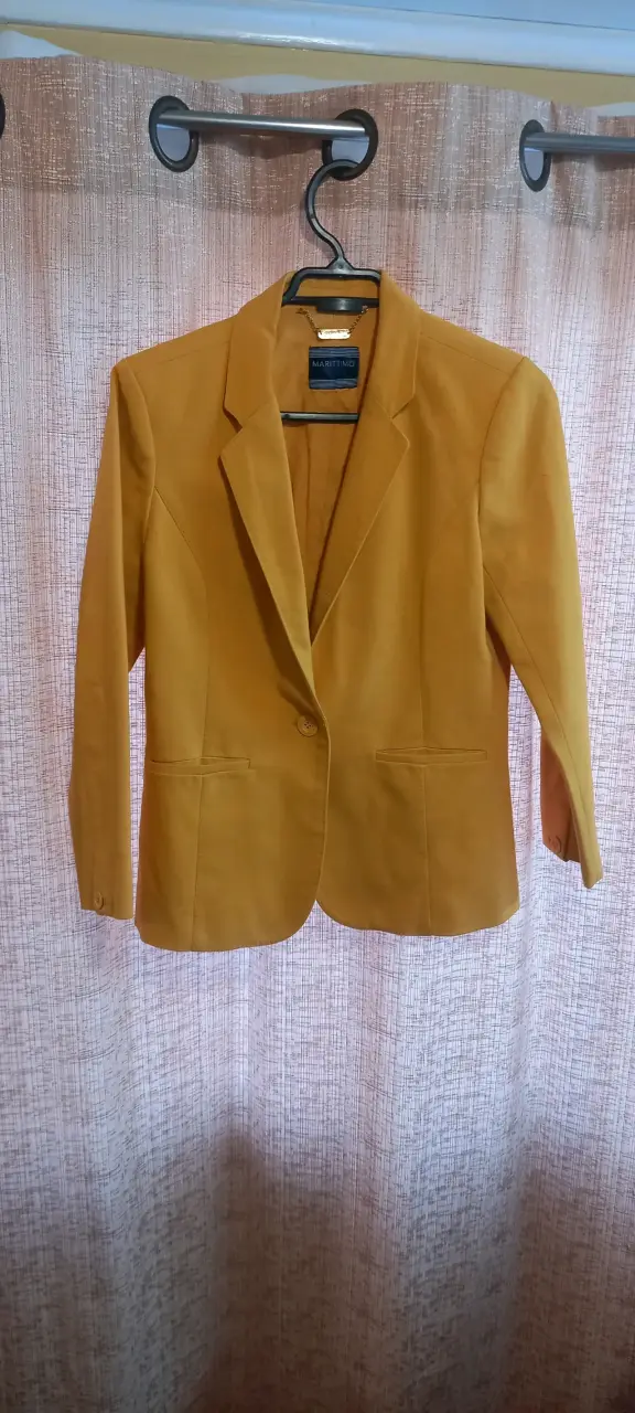 Blazer amarillo Marítimo para mujer - 1