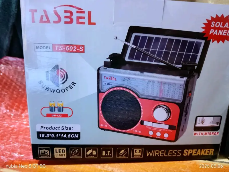 Radio vintage Tasbel TS-7052-S AM/FM/SW - 4