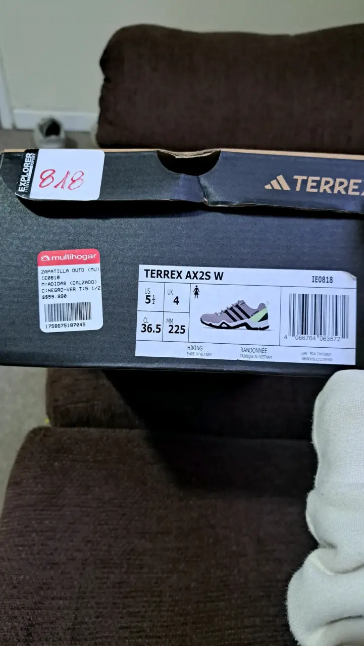 Zapatillas Adidas Terrex AX2S W moradas - 1