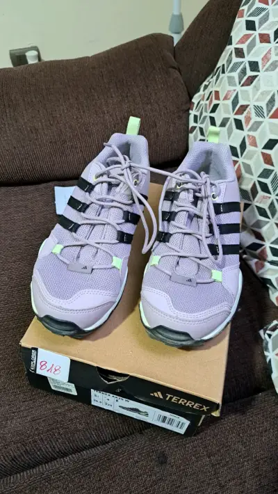 Zapatillas Adidas Terrex AX2S W moradas - miniatura 3