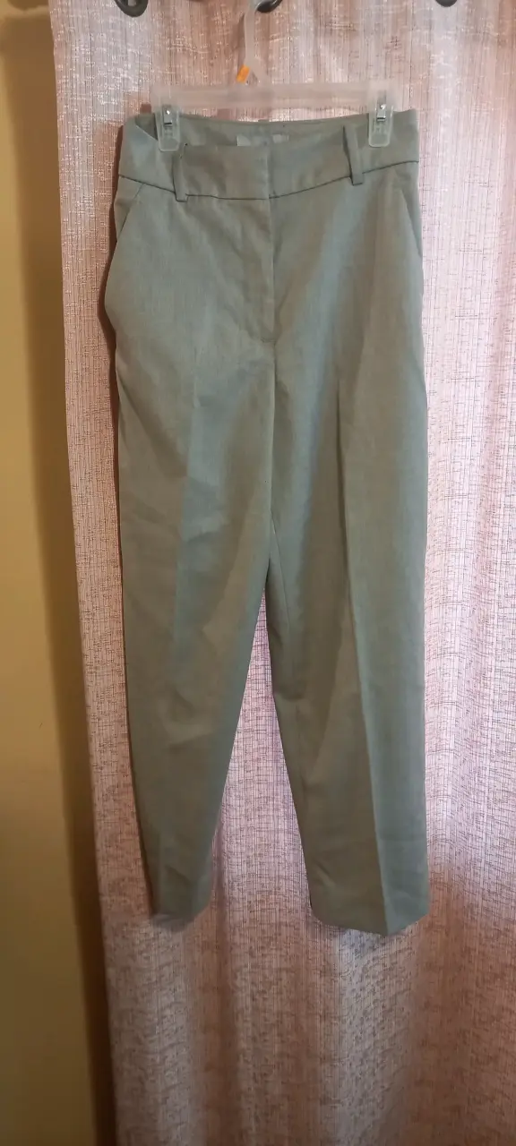 Pantalones de vestir gris mujer HyM - 1
