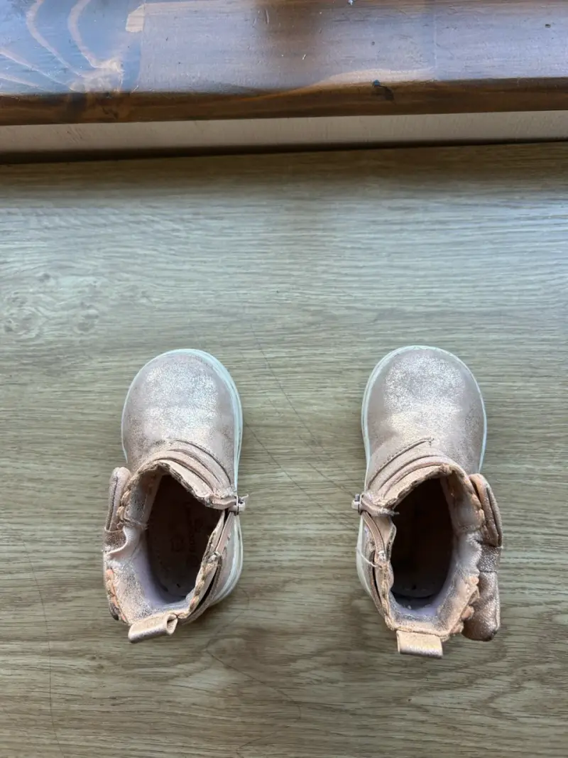 Botines dorados para niña de 1/2 años - 2