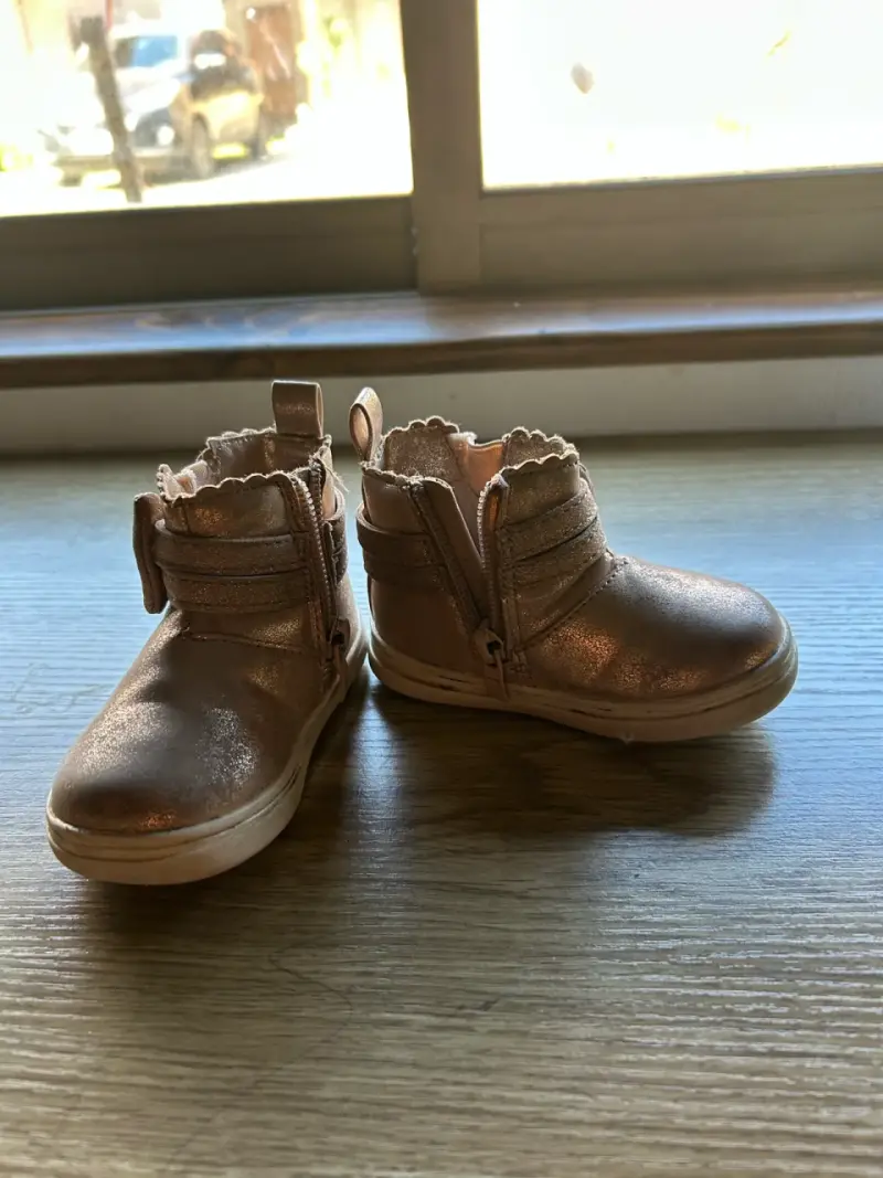 Botines dorados para niña de 1/2 años - 3