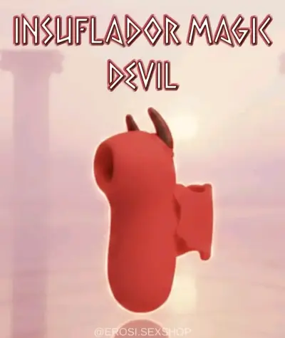 Estimulador recargable Magic Devil de silicona - miniatura 1