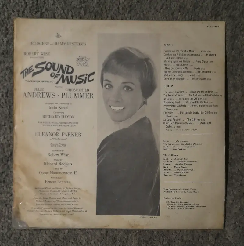 La novicia Rebelde banda sonora The Sound of Music - 2