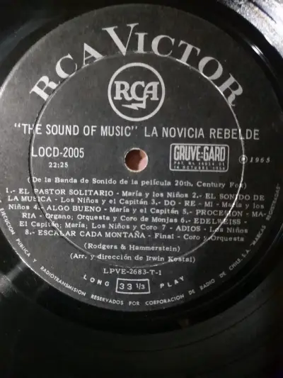 La novicia Rebelde banda sonora The Sound of Music - miniatura 5