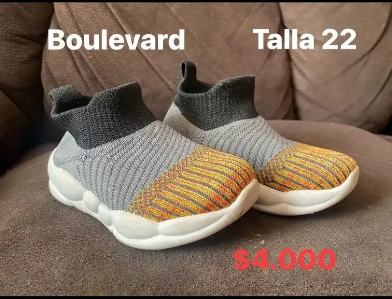 Zapatillas Boulevard talla 22 para niños