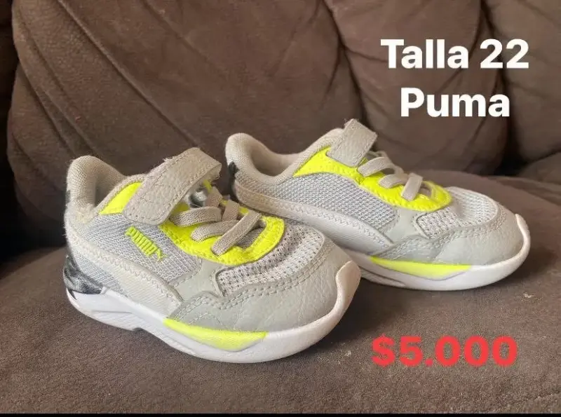 Zapatillas Puma talla 22 para niños