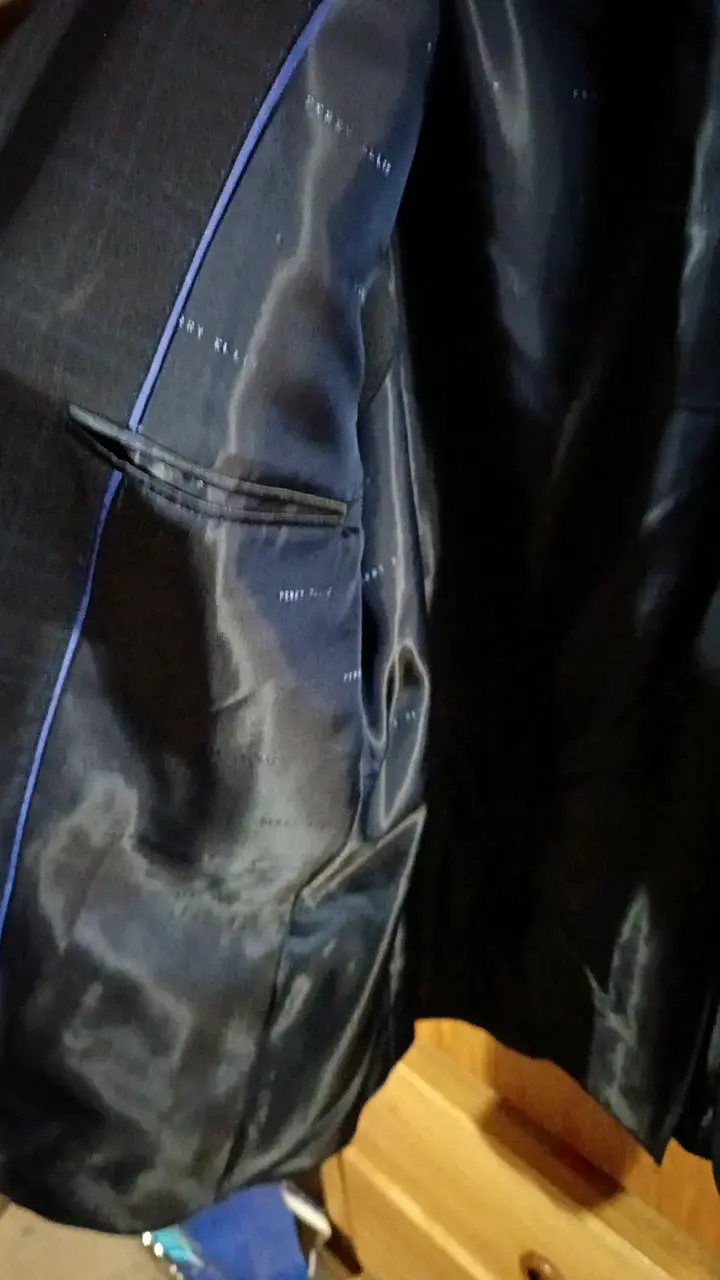 Blazer azul oscuro elegante para hombre - 2