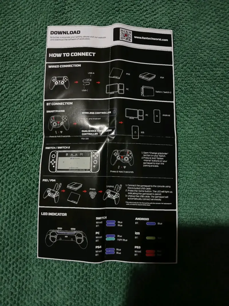 Control Inalámbrico "Fantech Nova II" - 5