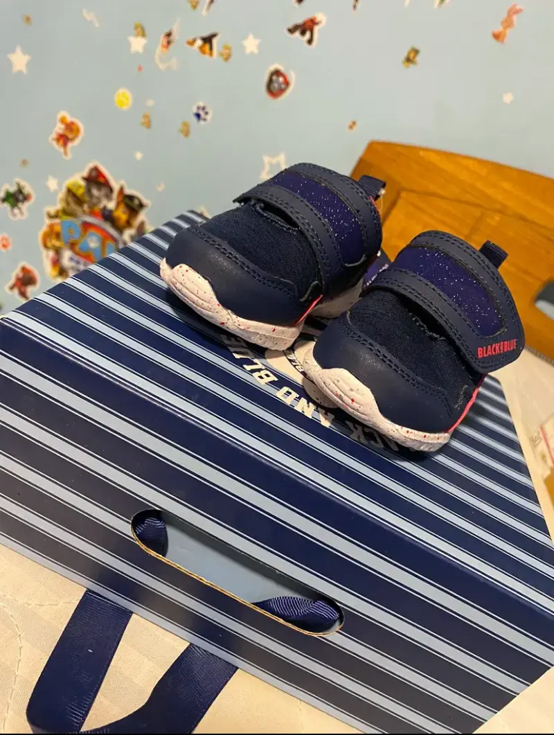 Zapatillas infantiles Black & Blue azul marino - 1