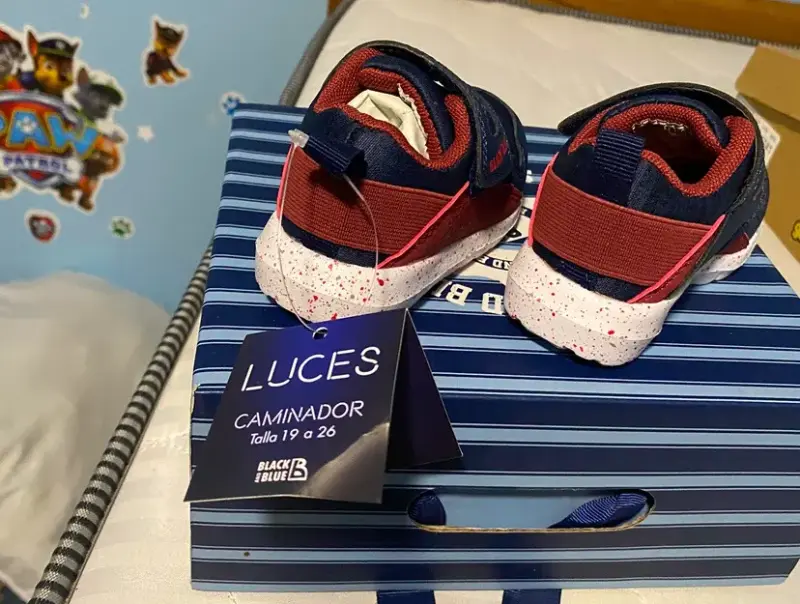 Zapatillas infantiles Black & Blue azul marino - 2