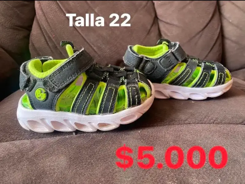 Sandalias deportivas para niño talla 22 - 1