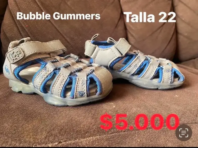 Sandalias deportivas para niño talla 22 - 2