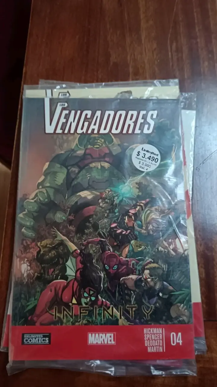 Cómic Los Vengadores Infinity Vol del 1 al 10 - 2