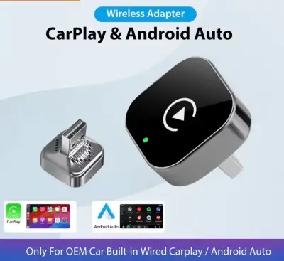Adaptador inalámbrico CarPlay y Android Auto - miniatura 1