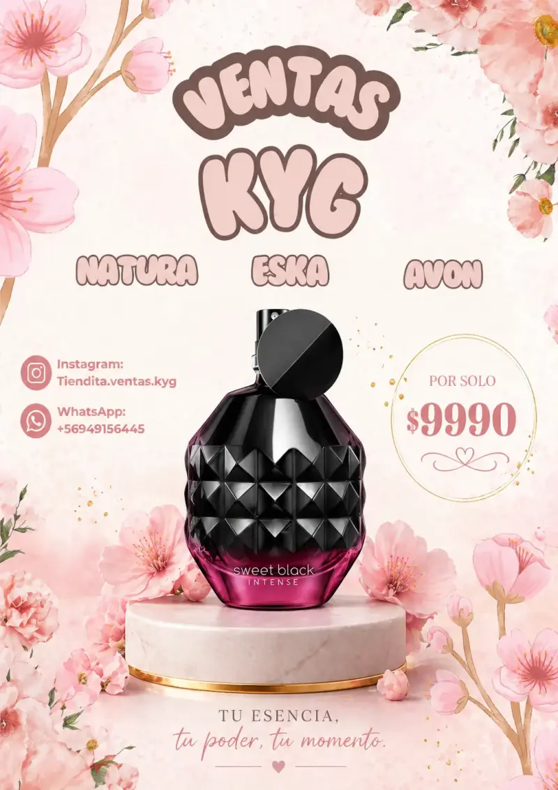Perfume Sweet Black Intense 50ml