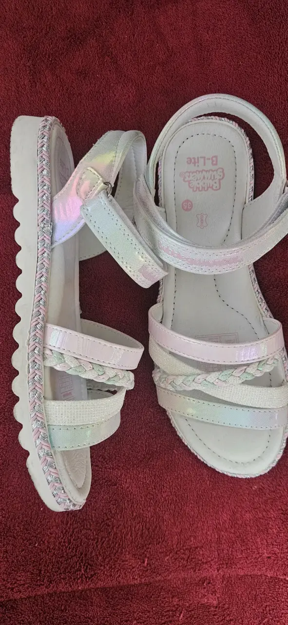 Sandalias Bubble Gummers B-Lite blancas - 3
