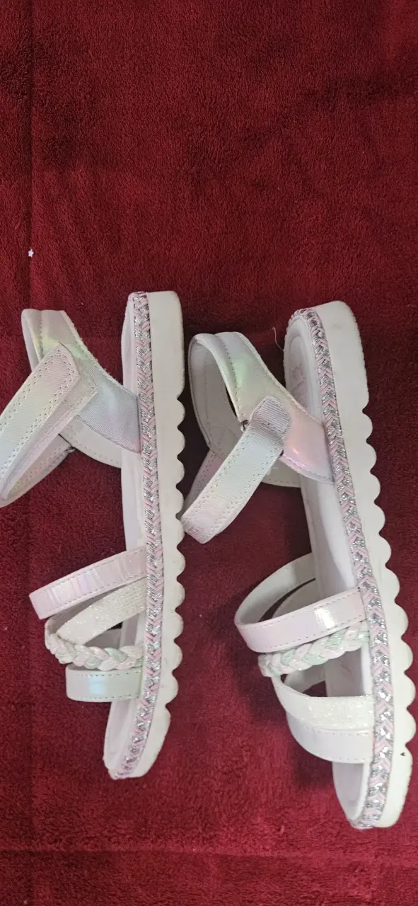 Sandalias Bubble Gummers B-Lite blancas - 5