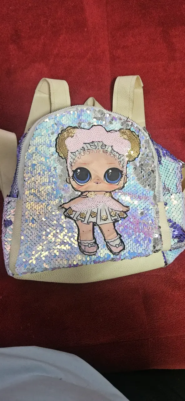 Mochila infantil con lentejuelas LOL Surprise - 1