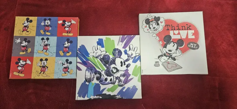 Set de cuadros decorativos de Mickey Mouse - 1