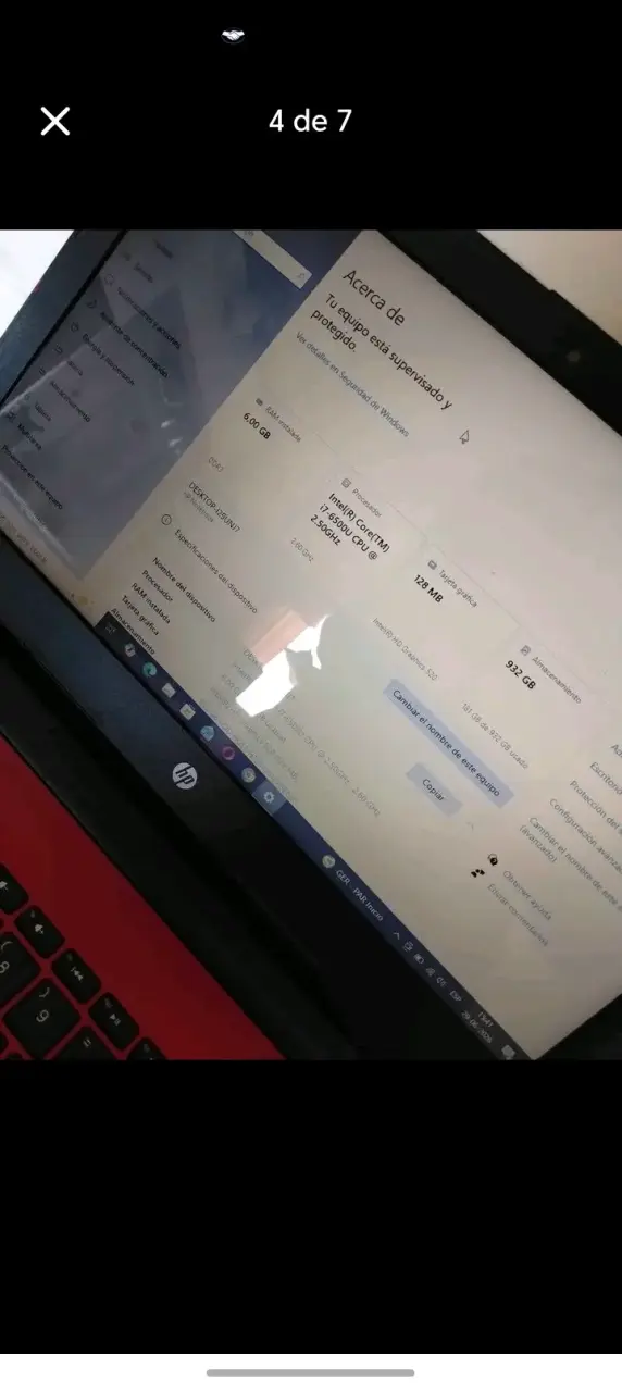 i7 HP Notebook 14-ac - 4