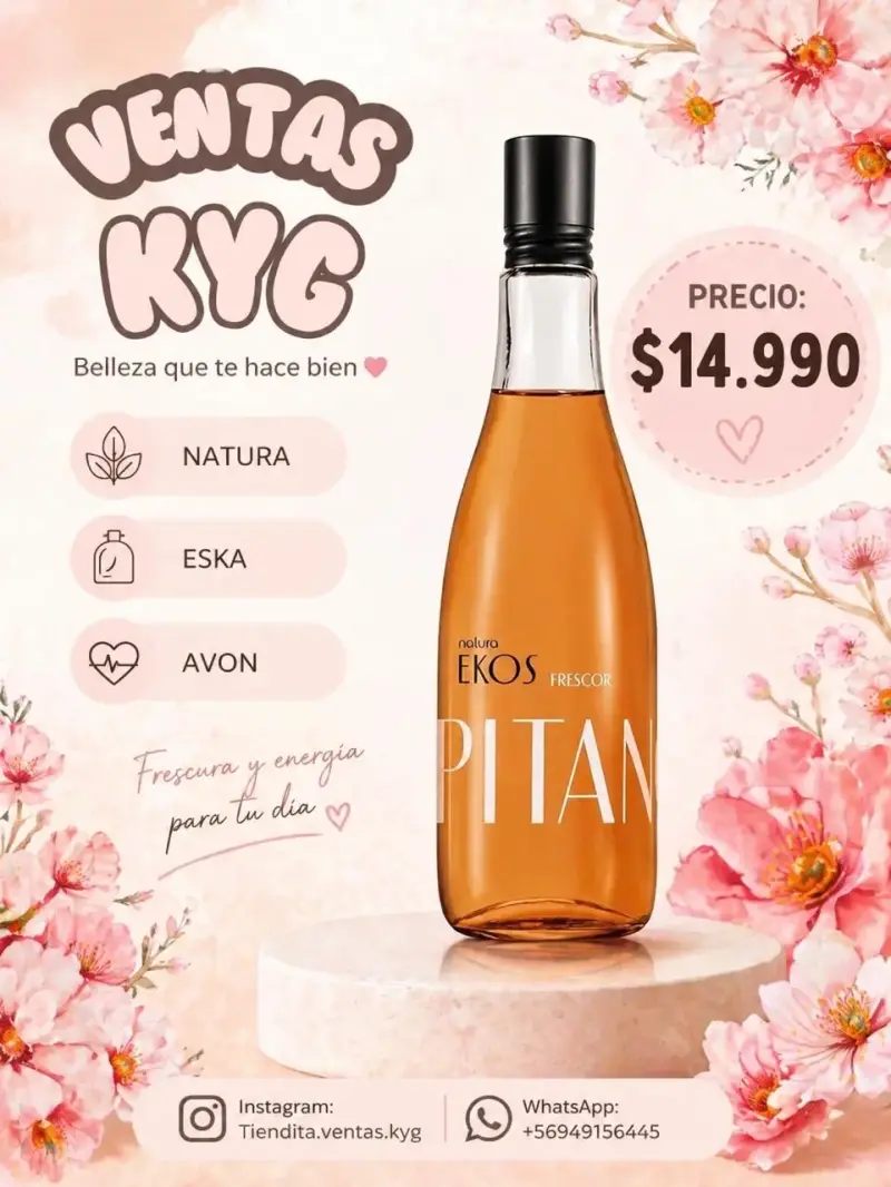 Perfume Natura Ekos Frescor Pitanga
